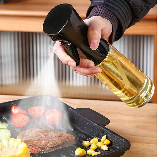 200ML Oil Spray Bottle for Cooking – Refillable Kitchen Sprayer