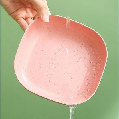 Square dessert plates for serving snacks in Pakistan